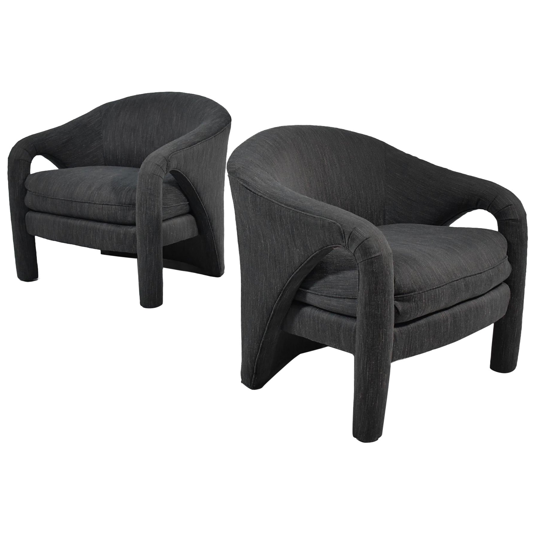 Pair of Elephant Chairs by Weiman For Sale