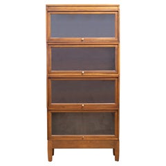 Early 20th C. Globe-Wernicke 4 Stack Lawyer's Bookcase C.1940
