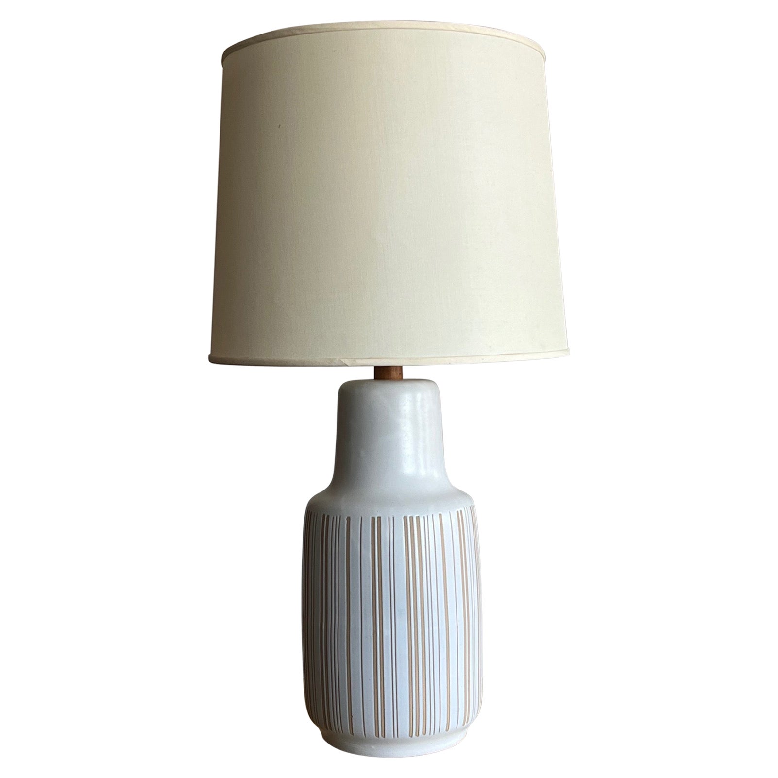 Martz Lamp with Vertical Decoration, ca' 1960's For Sale