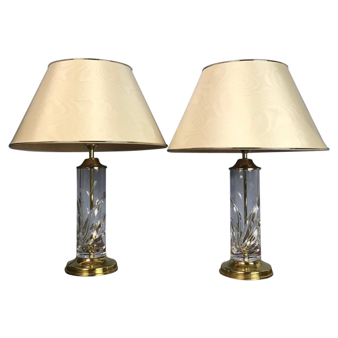 Vintage Table Lamps from Nachtmann, Germany, Set of 2 For Sale