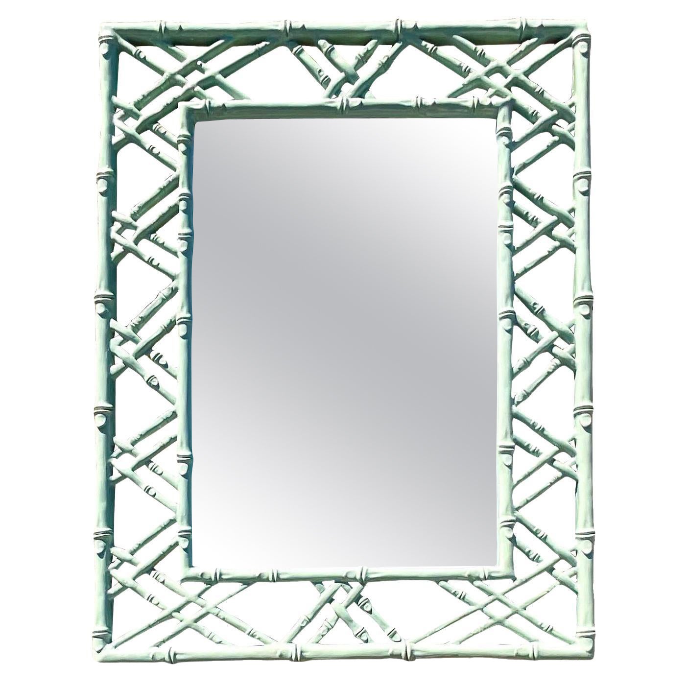 20th Century Art Decó Gold Gilt Metal Mirror with Beautiful Corners