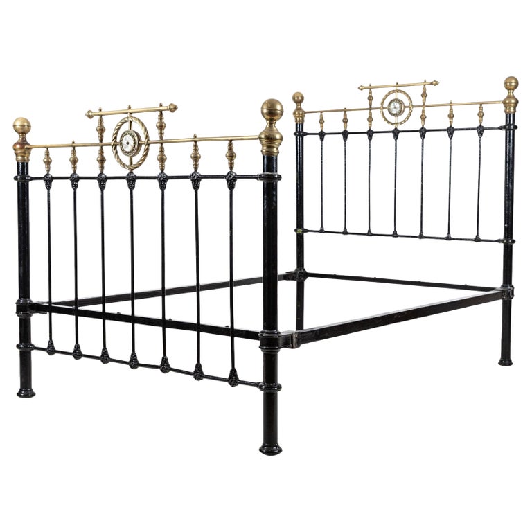 Second hand brass bed on sale frame