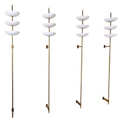 Italian Wall Lights in the Style of Stilnovo, Price Is Per Piece