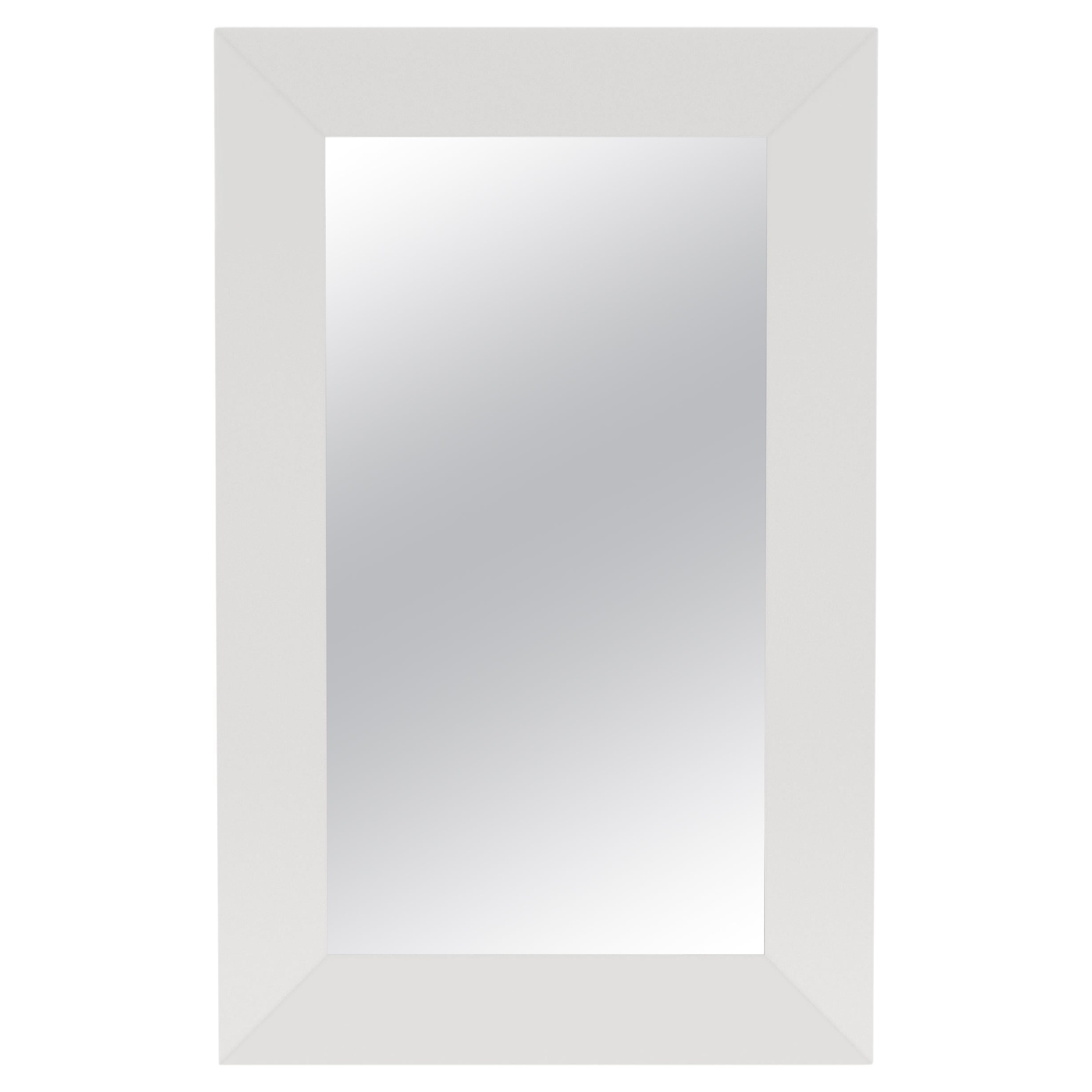 21st-century Minimalist mirror, with customisable metal frame For Sale