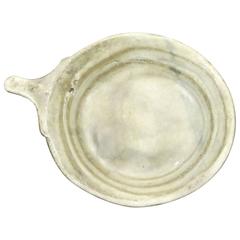 Antique 19th Century Marble Tray with Handle, India