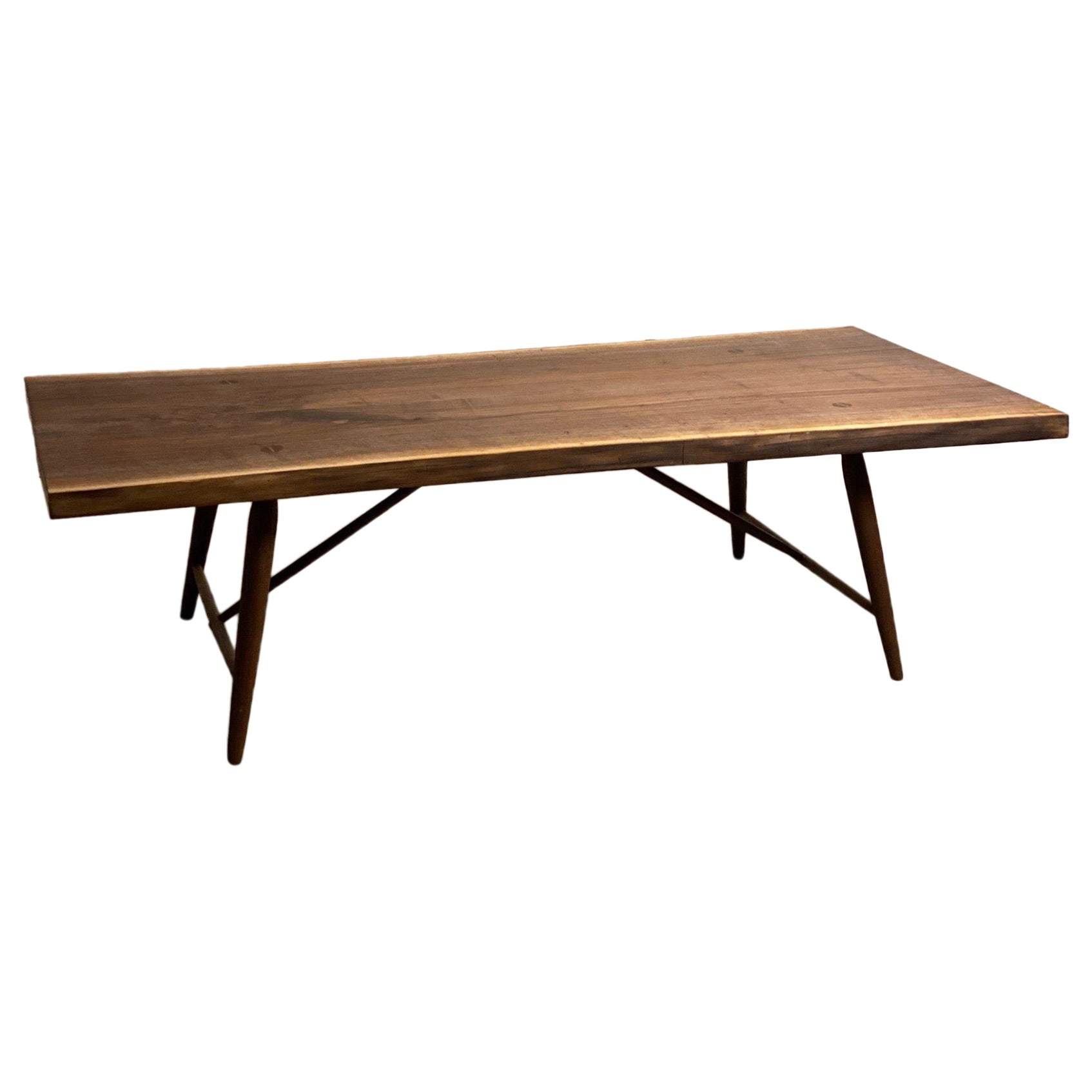 Walnut Coffee Table by Michael Rozell, USA 2021 For Sale