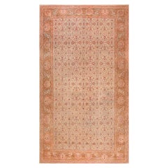 Ancien tapis indien Amritsar. Taille : 391 cm x 686 cm