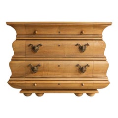 Used Bleached Walnut Commode