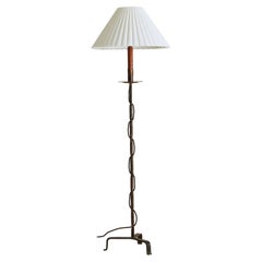 Wrought Iron Floor Lamp