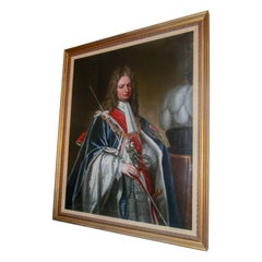 Portrait in Oil of Robert Harley 1st Earl of Oxford by Sir Godfrey Kneller