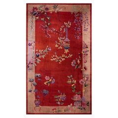 Chinesischer Art-Déco-Teppich aus den 1920er Jahren ( 10' x 17'6" - 305 x 533)
