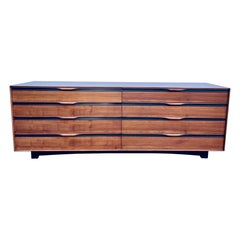 Large Walnut Dresser by John Kapel for Glenn of California, Two Available