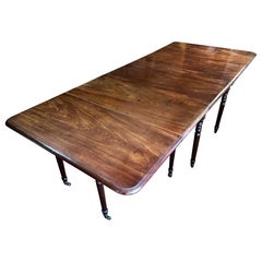 Large Regency Period Mahogany Dining Table