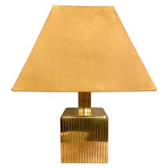 Used Italian Table Lamp in Brass, circa 1960s