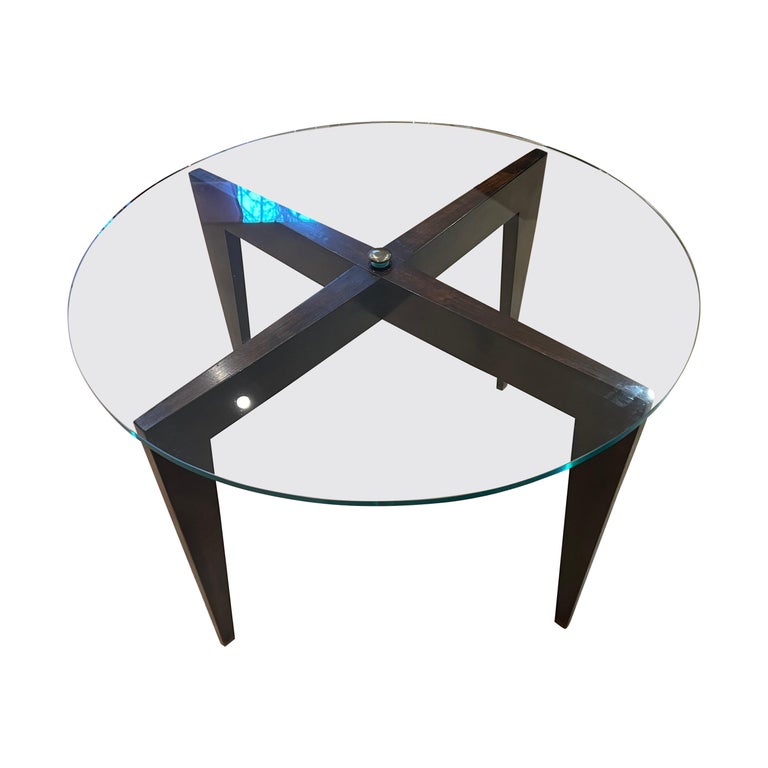 Table Basse Rosalinda Design Gio Ponti - Neoponti 1997 - Bois Et Verre