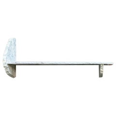 21st Century Contemporary Marble Shelf Handmade in Italy by Ilaria Bianchi