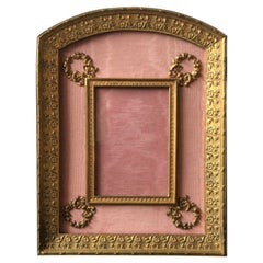 Vintage 1930s French Brass Picture Frame