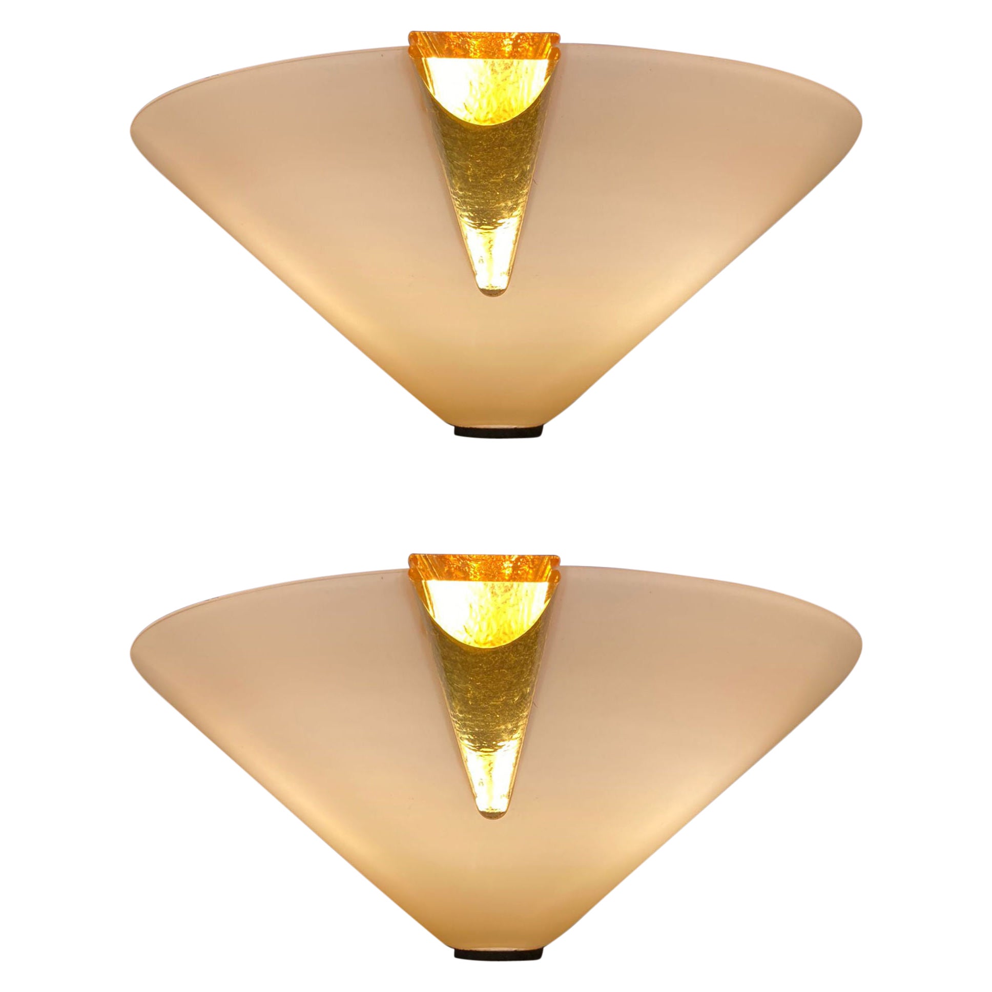 Pair of Murano Sconces by I Tre
