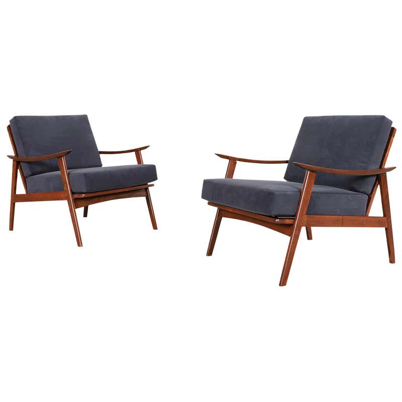 Kroehler Signed Mid-Century Modern Lounge Chair Armchair at 1stDibs ...