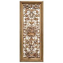 Chinese Decorative Carved Wood Panel