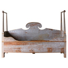 19th Century Provincial Gustavian Bed