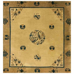 Early 20th Century Chinese Peking Carpet ( 9' x 9'6" - 275 x 290 )