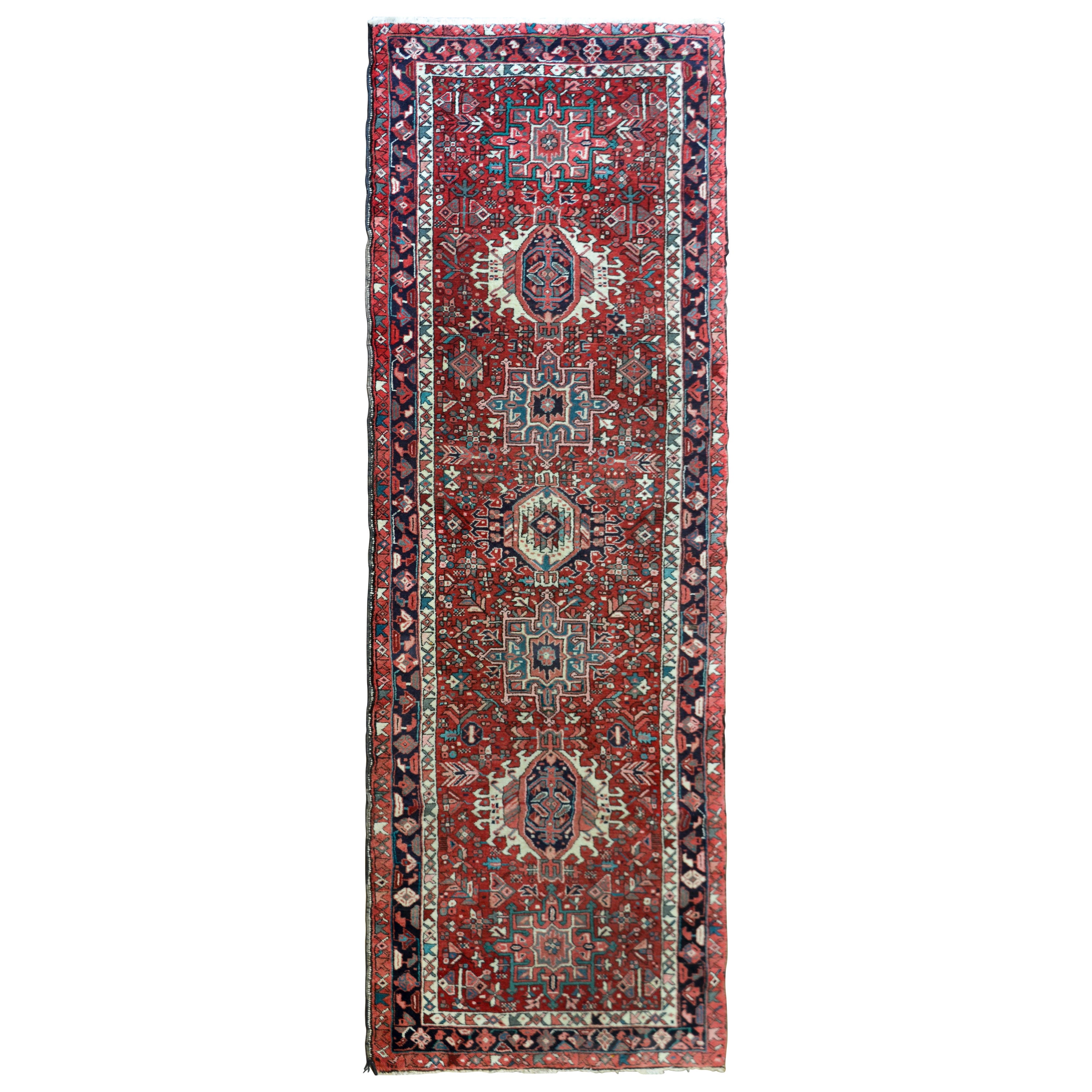 Tapis de couloir vintage Karadja