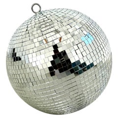 Vintage 1960s Mosaic Glass Disco Ball