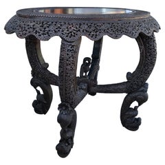 19th Century Anglo - Indian Center Table