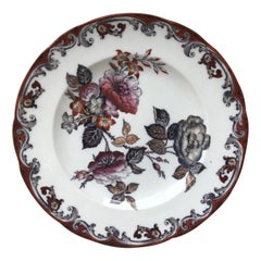 19th Century English Plate Rose & Jessamine Wedgwood