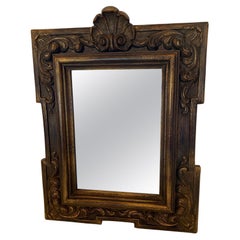 Lovely Antique Carved & Gilded Wall Mirror