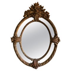 Vintage Enormous Baroque Mirror