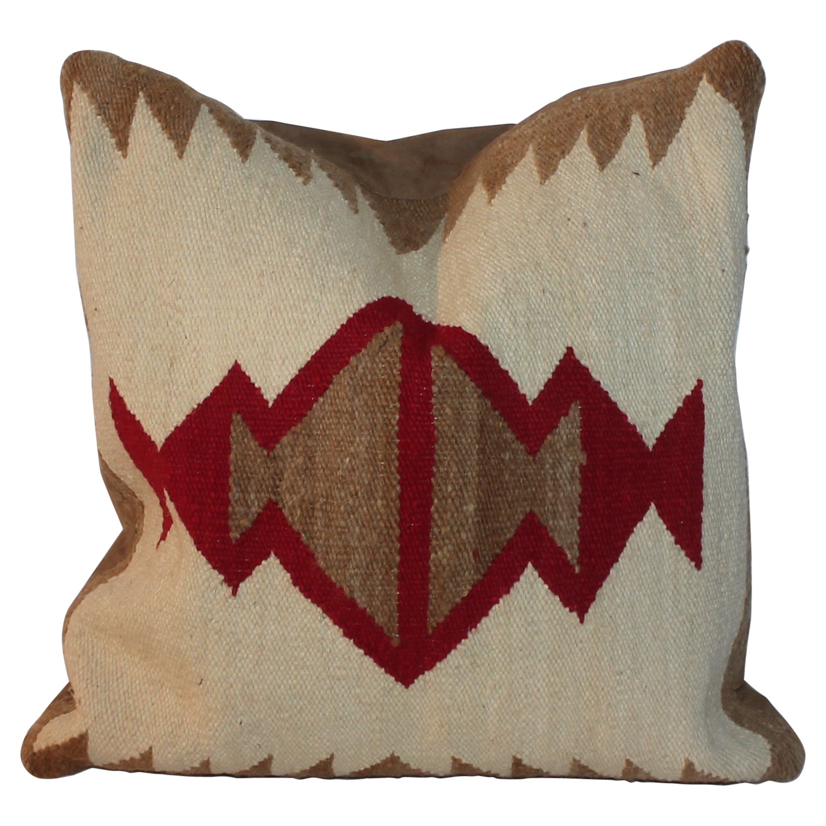 Chinle Navajo Indian Weaving Pillows, Collection of Four For Sale at