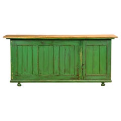 French Pine Shop Counter, 1930's