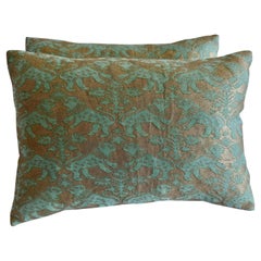 Petite Blue Richaleau Patterned Fortuny Pillows