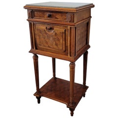 19th Century French Louis XVI Style Parquetry Cabinet