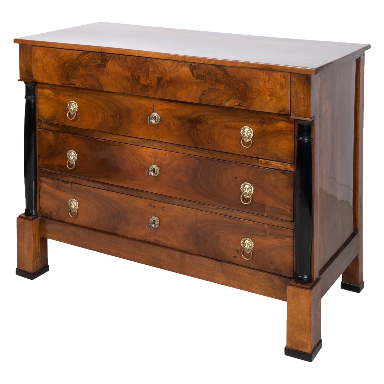 Biedermeier Chest of Drawers, France, 19th Century For Sale