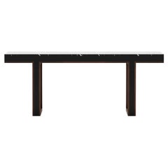 Pearl Console in Wood Veneer, Portuguese 21st Century Contemporary