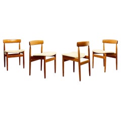 Danish Mid-Century Modern Teak Dining Chairs by Farsö Stolefabrik, Set of 4