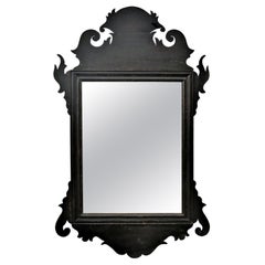 Rare Diminutive 18th Century American Chippendale Mirror