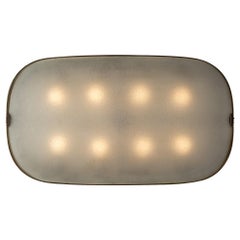 Large Flush Mount Wall/Ceiling Light by Max Ingrand for Fontana Arte