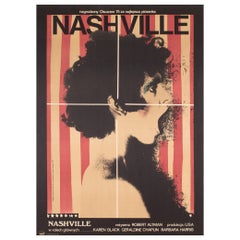 Nashville 1976 Polish A1 Film Movie Poster, Klimowski
