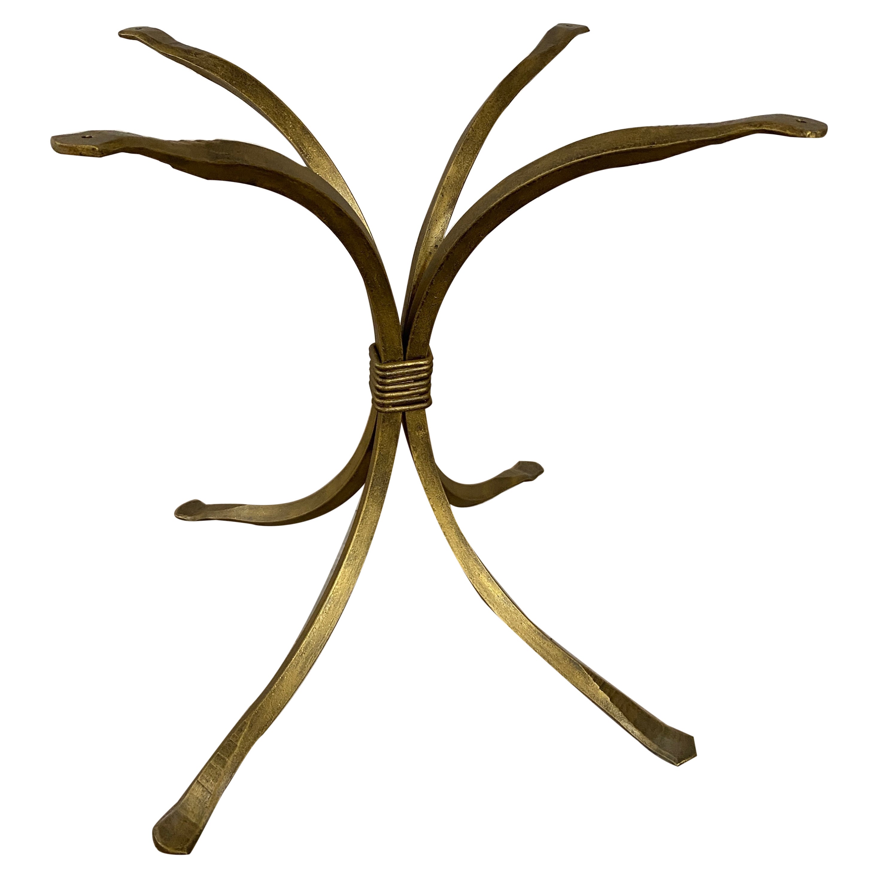 Vintage Metal Dining Table Base at 1stDibs