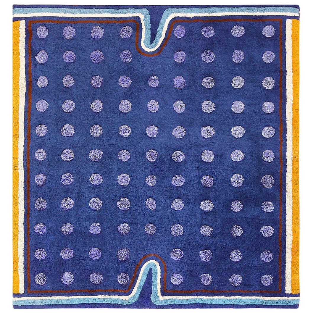 Garo Antreasian Art Teppich aus Seide und Wolle aus Geweih. 5 ft 7 in x 6 ft