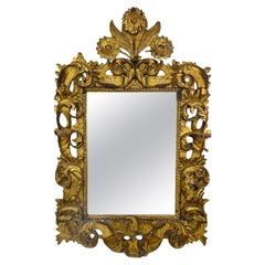 Italian Rococo Mirror , 18th Century 