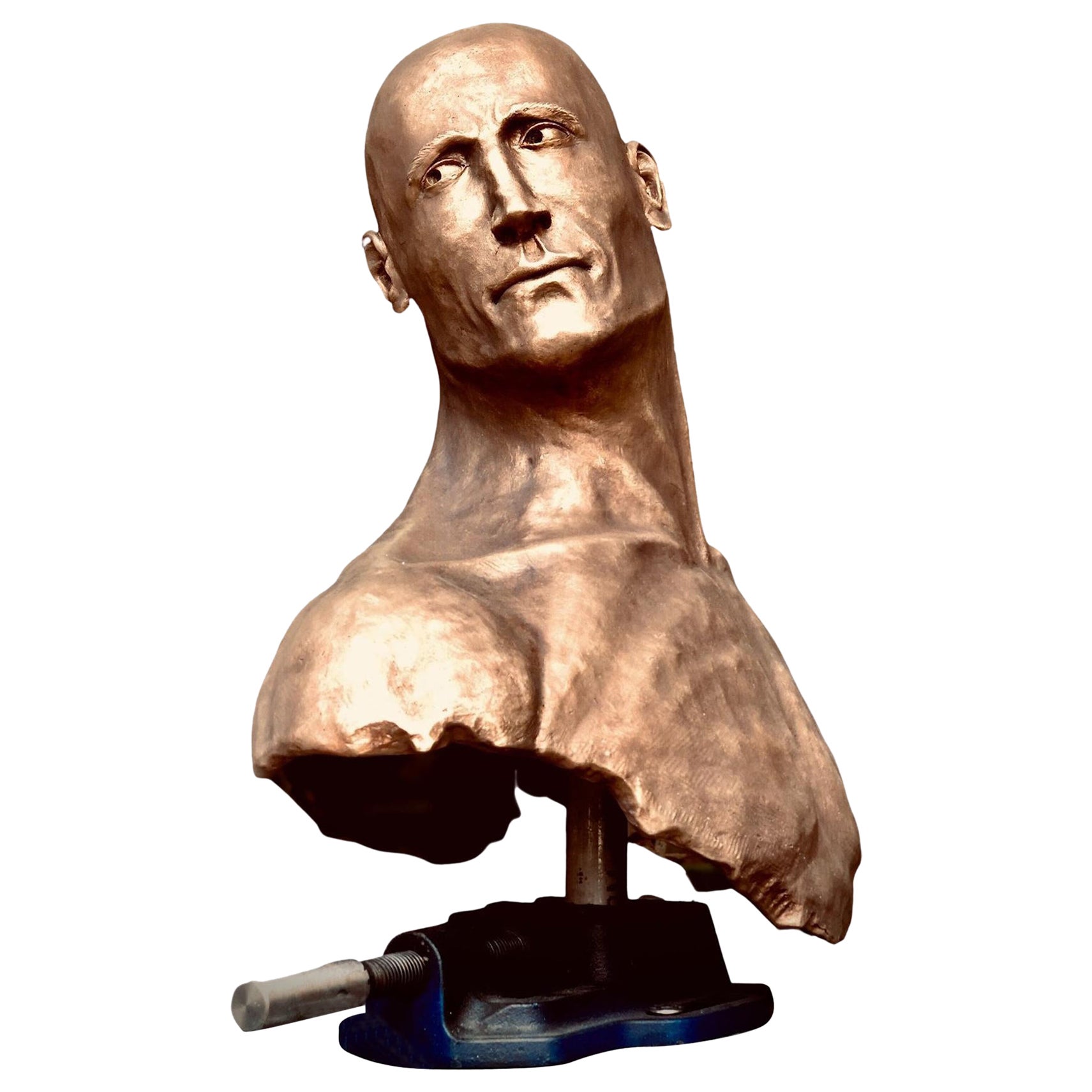 Hugues Scheid 'French/Australian', Bronze Bust, Frontier For Sale