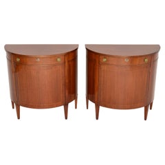 Pair of Antique Sheraton Style Cabinets