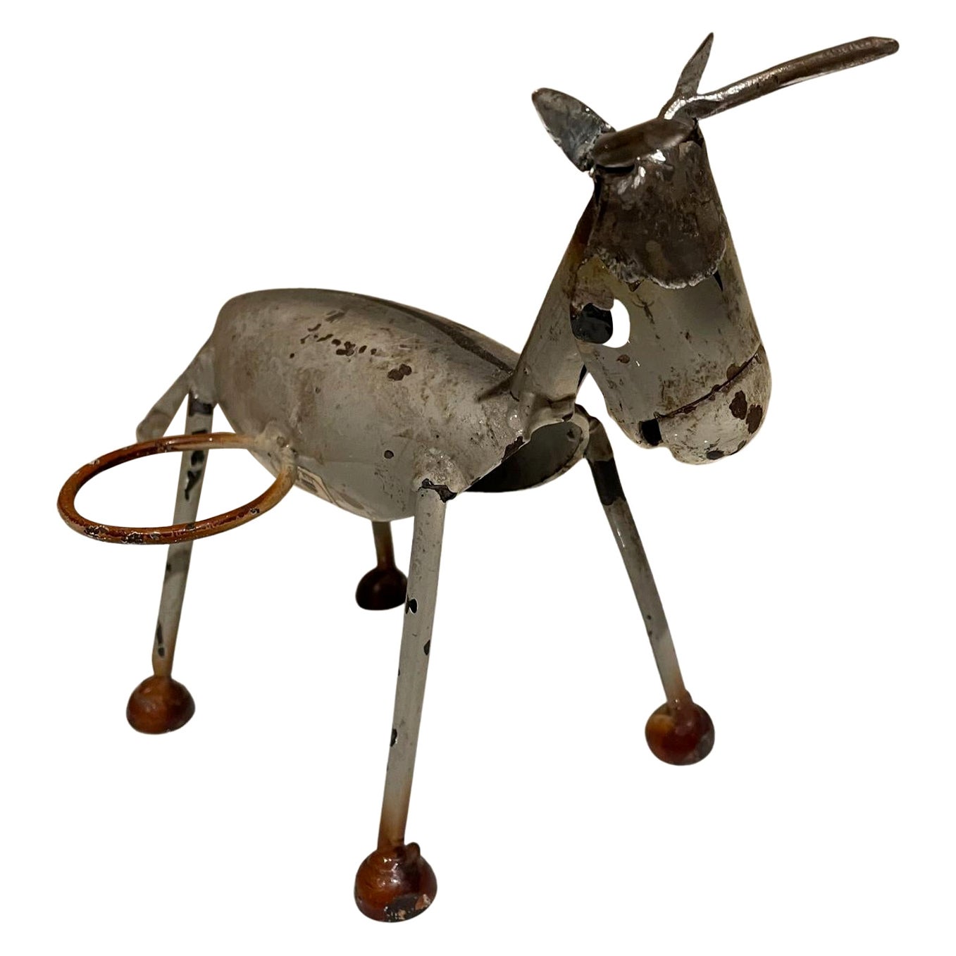 1970s Style Manuel Felguerez Modernist Gray Donkey Valet Caddy Viva Mexico For Sale