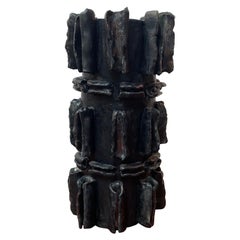 Signed Brutalist Style Vessel