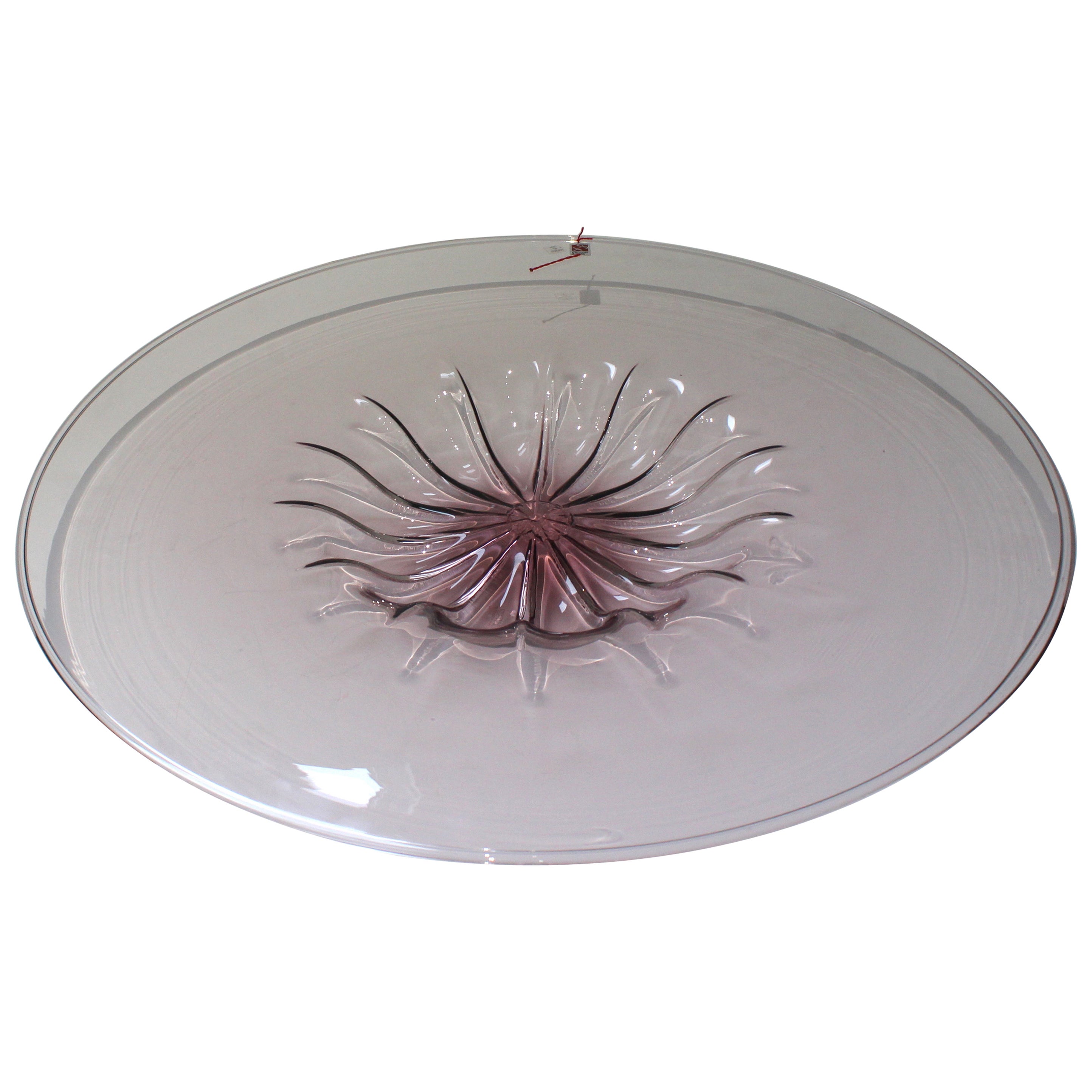 Barovier et Toso Murano Glass Dish For Sale